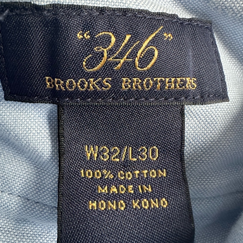 NEW Brooks Brothers 346 Blue Seersucker Mens Pants Summer Cotton Preppy Wedding - Picture 5 of 7